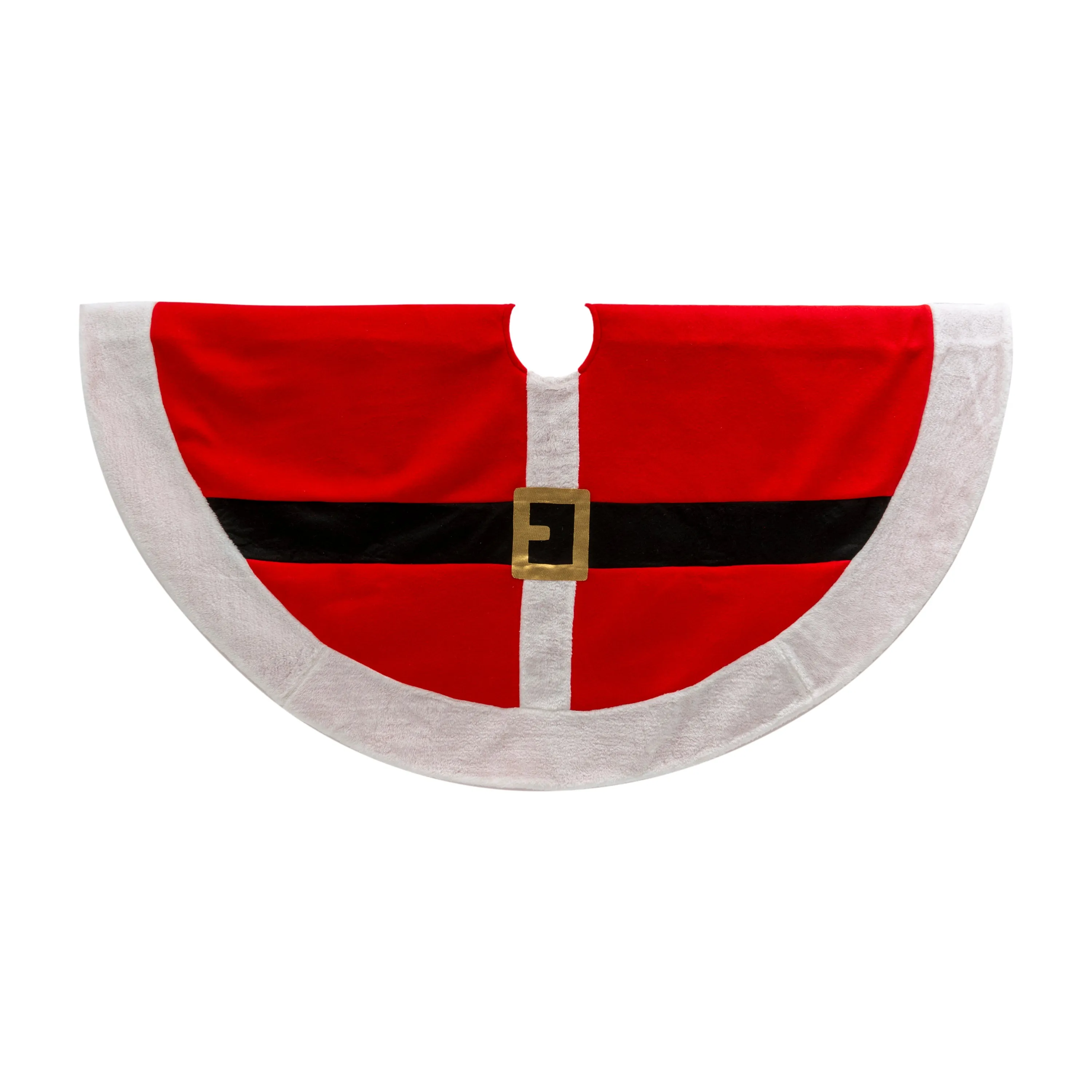 48 in. Holiday Santa Suit Tree Skirt