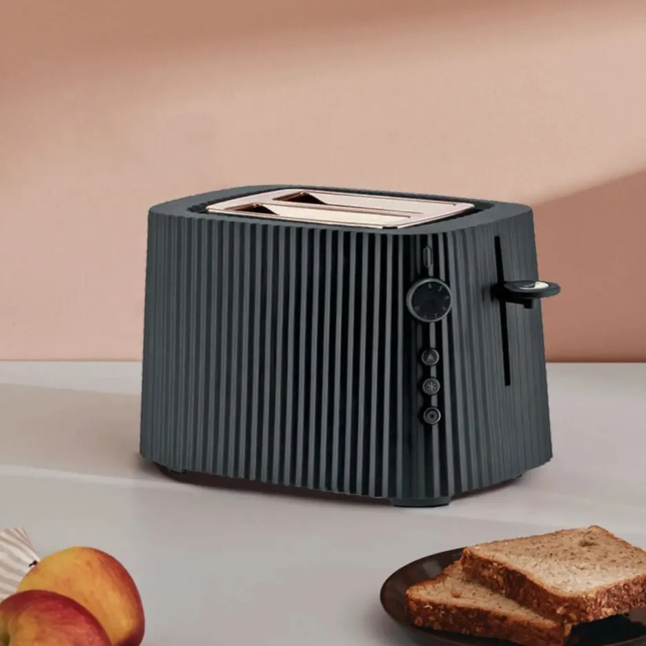 Alessi Plisse Toaster Black