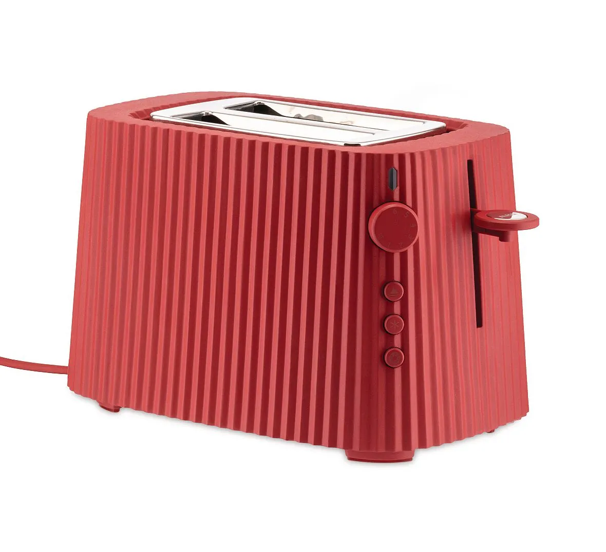 Alessi Plisse Toaster Red