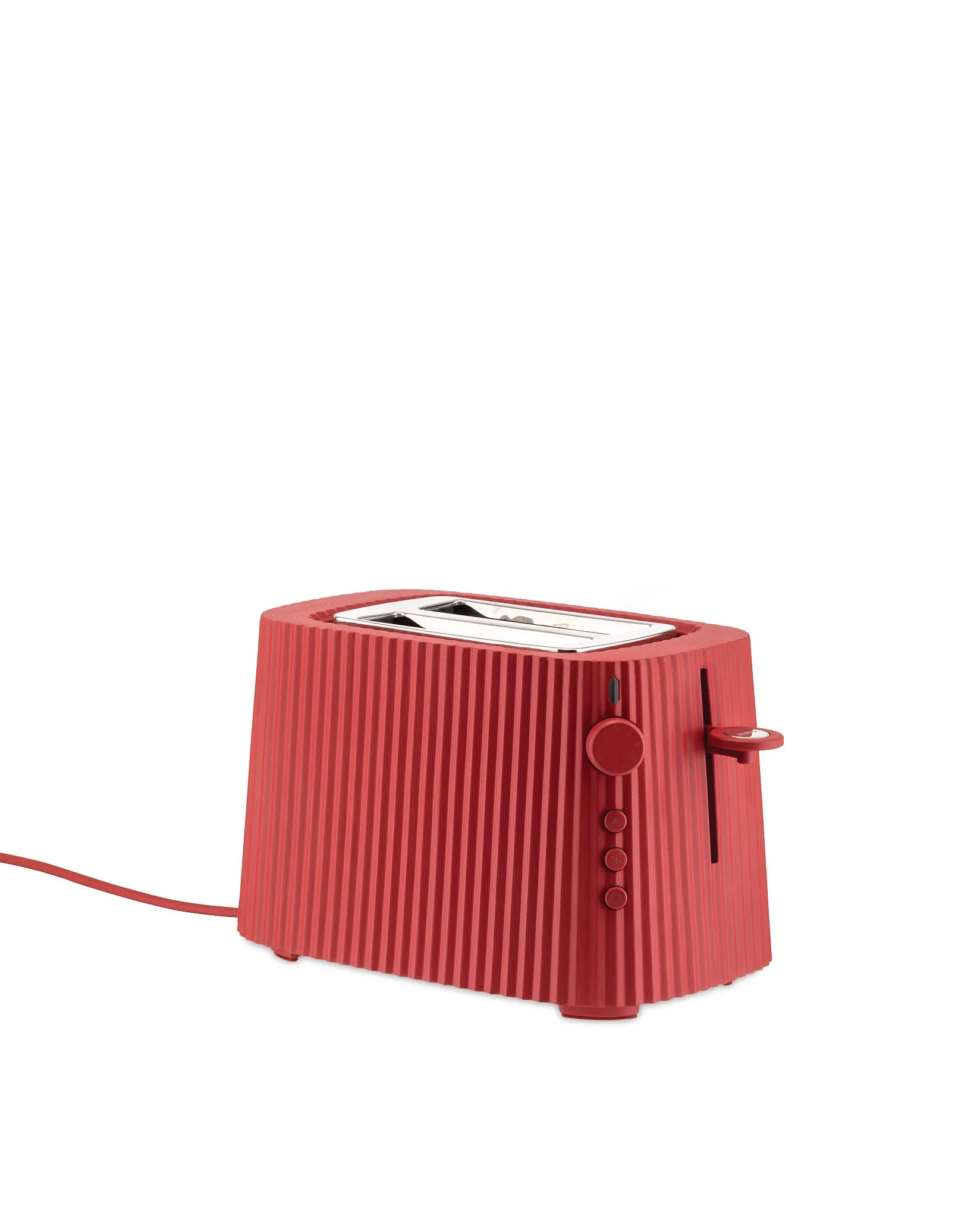 Alessi Plisse Toaster Red