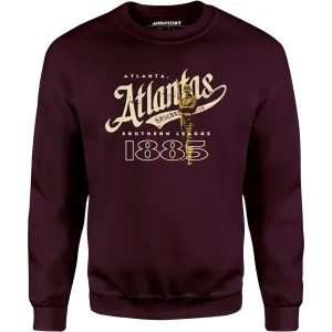 Atlanta Atlantas - Georgia - Vintage Defunct Baseball Teams - Unisex Sweatshirt