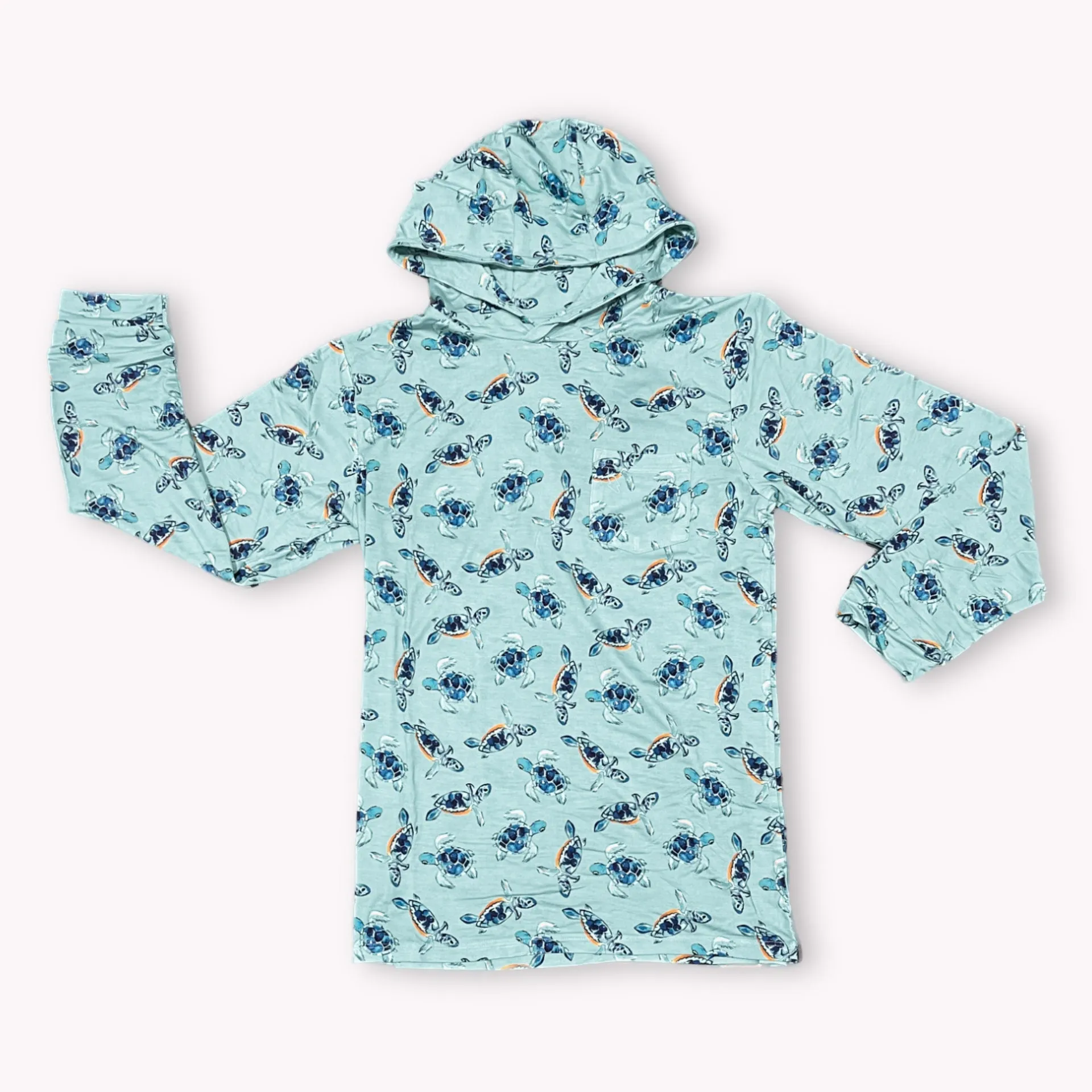 Baby Sea Turtles Lightweight Hoodie