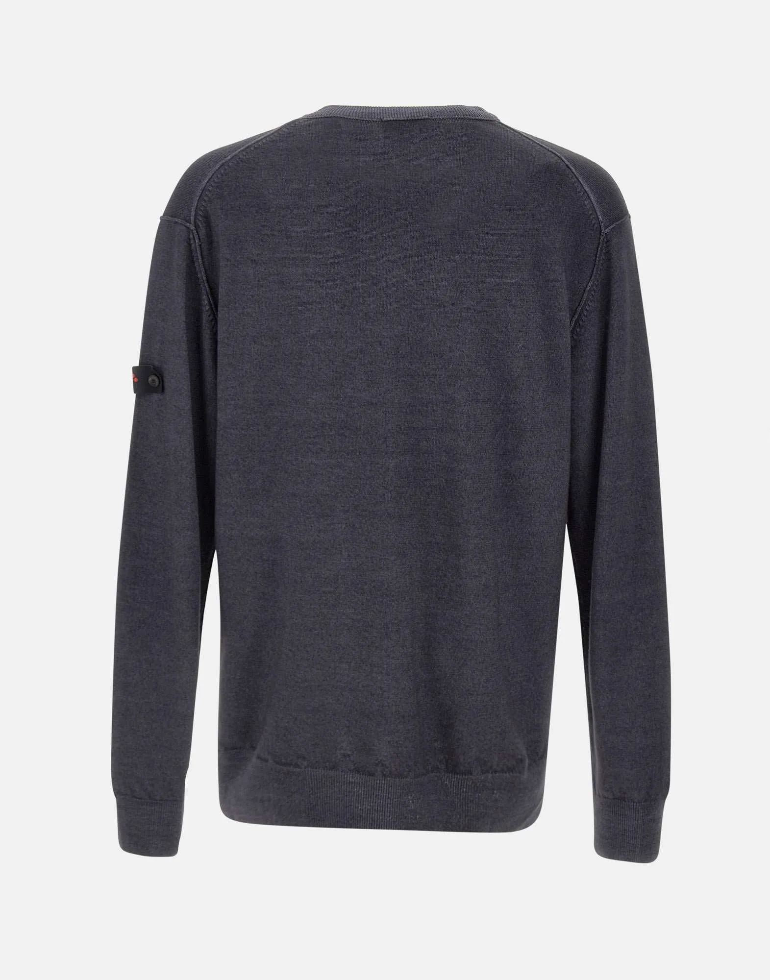 Badra Men's Black Wool Sweater