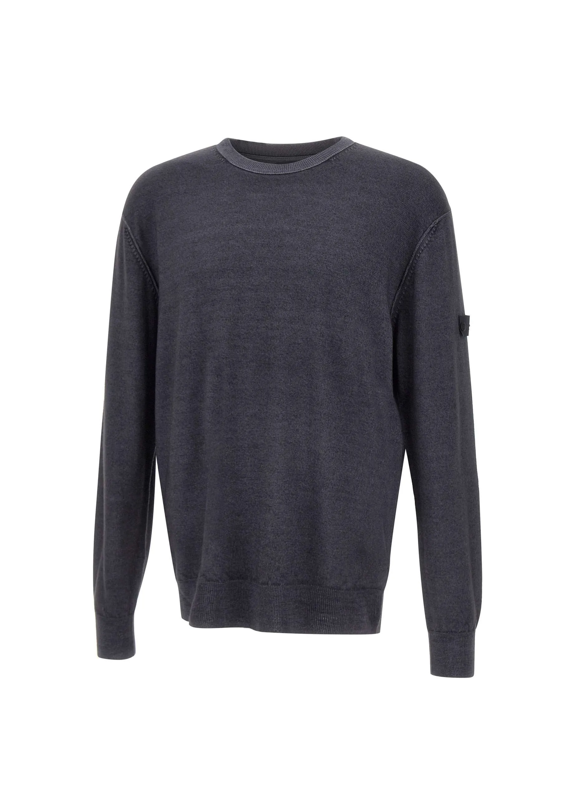 Badra Men's Black Wool Sweater