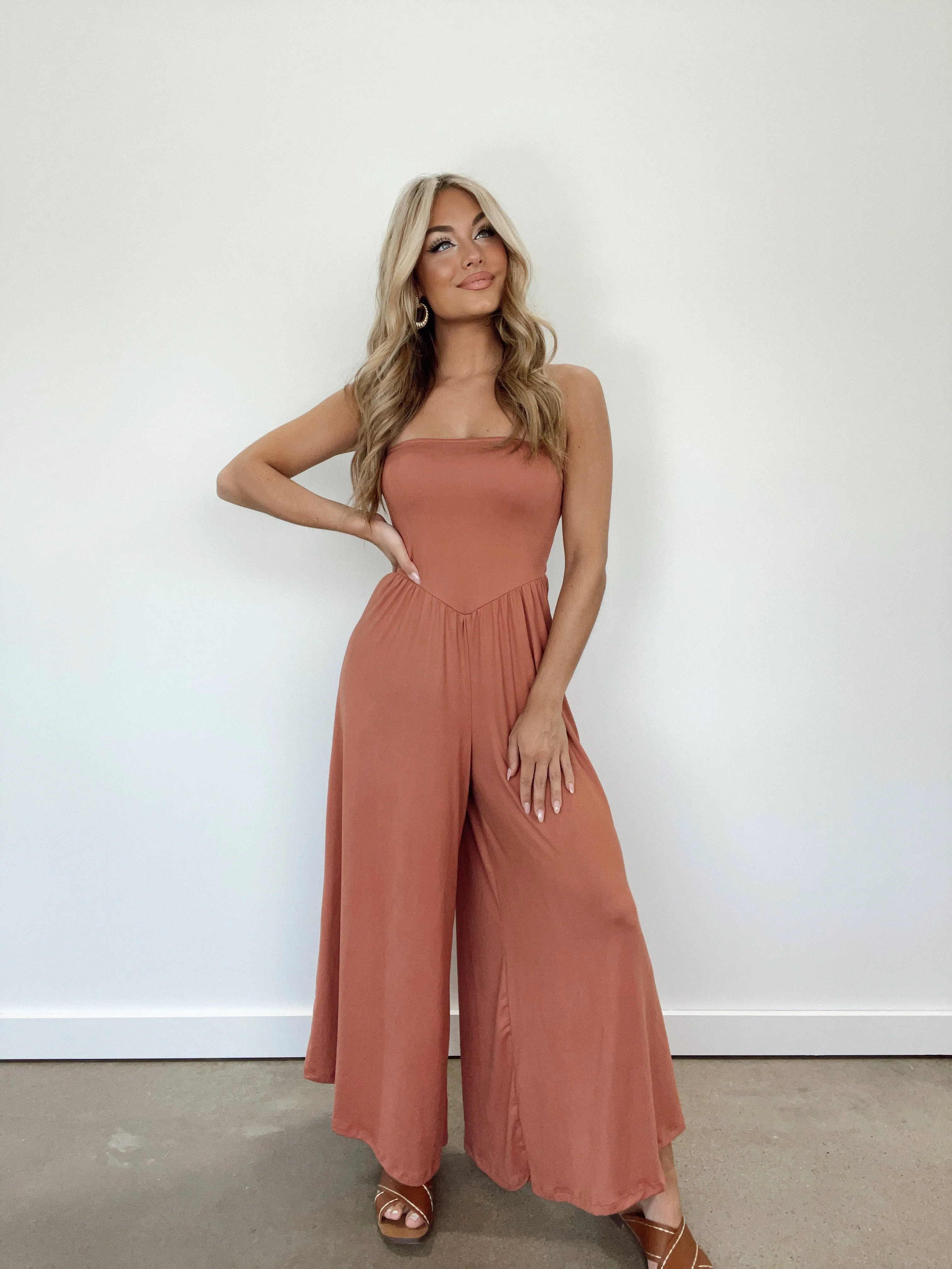 Beachside With You Jumpsuit