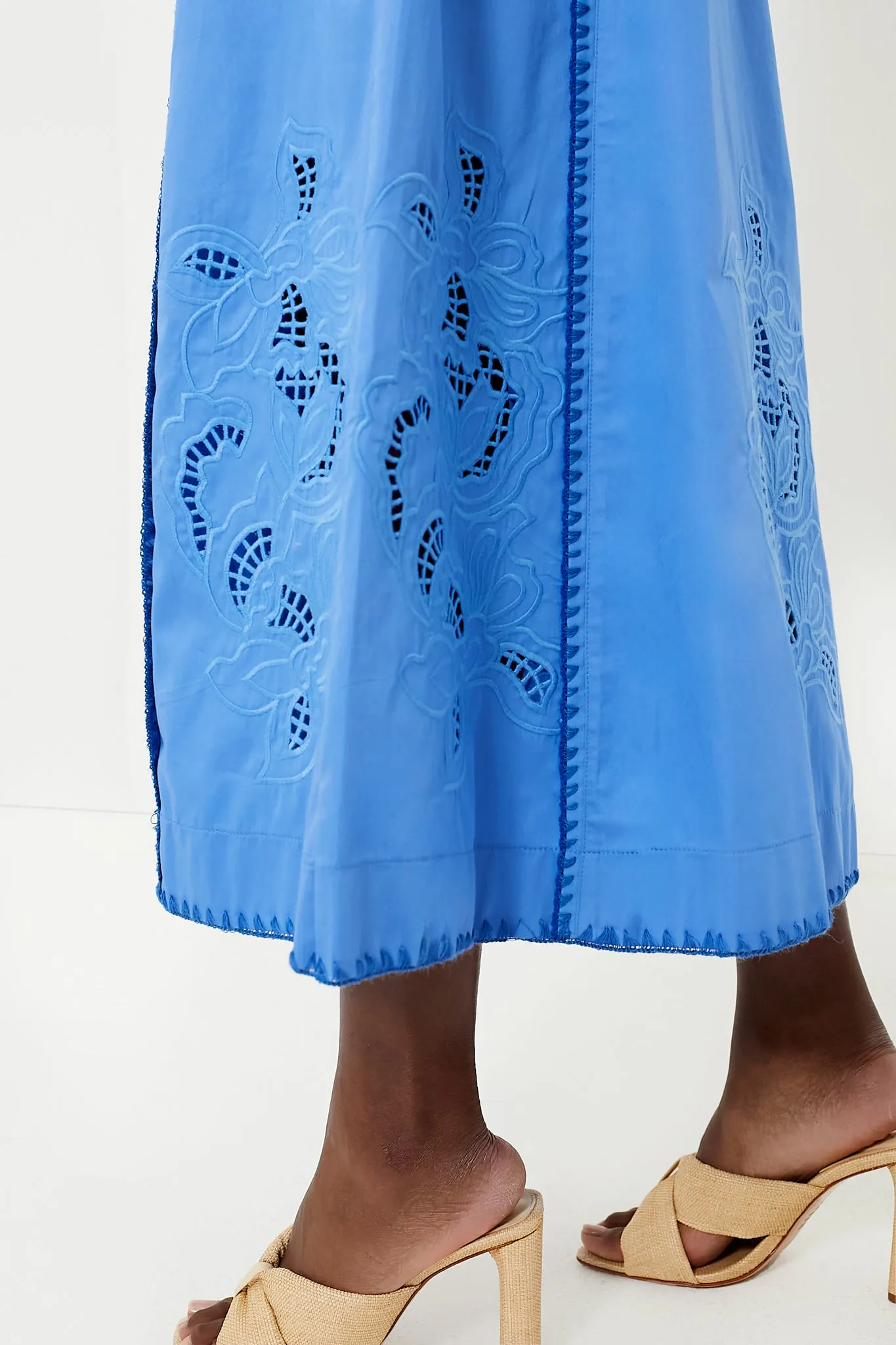 Blue Rosalie Skirt