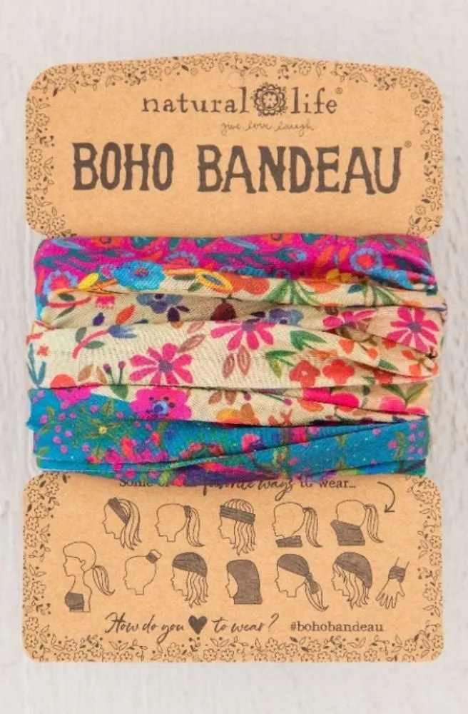 Boho Bandeau Floral Border