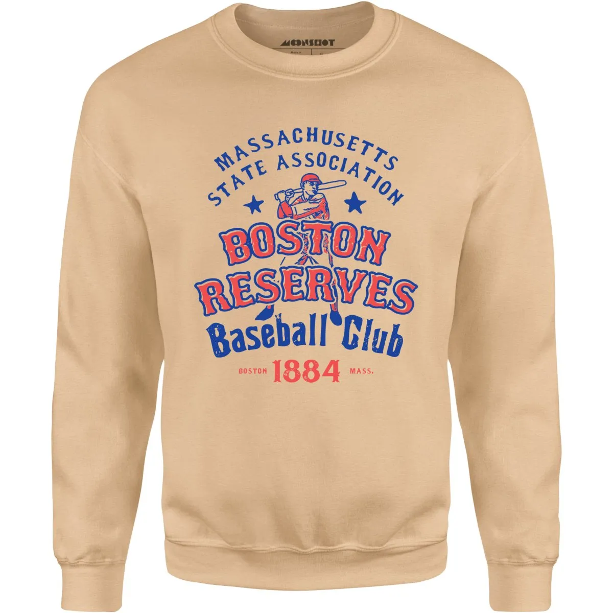 Boston Reserves - Massachusetts - Vintage Defunct Baseball Teams - Unisex Sweatshirt