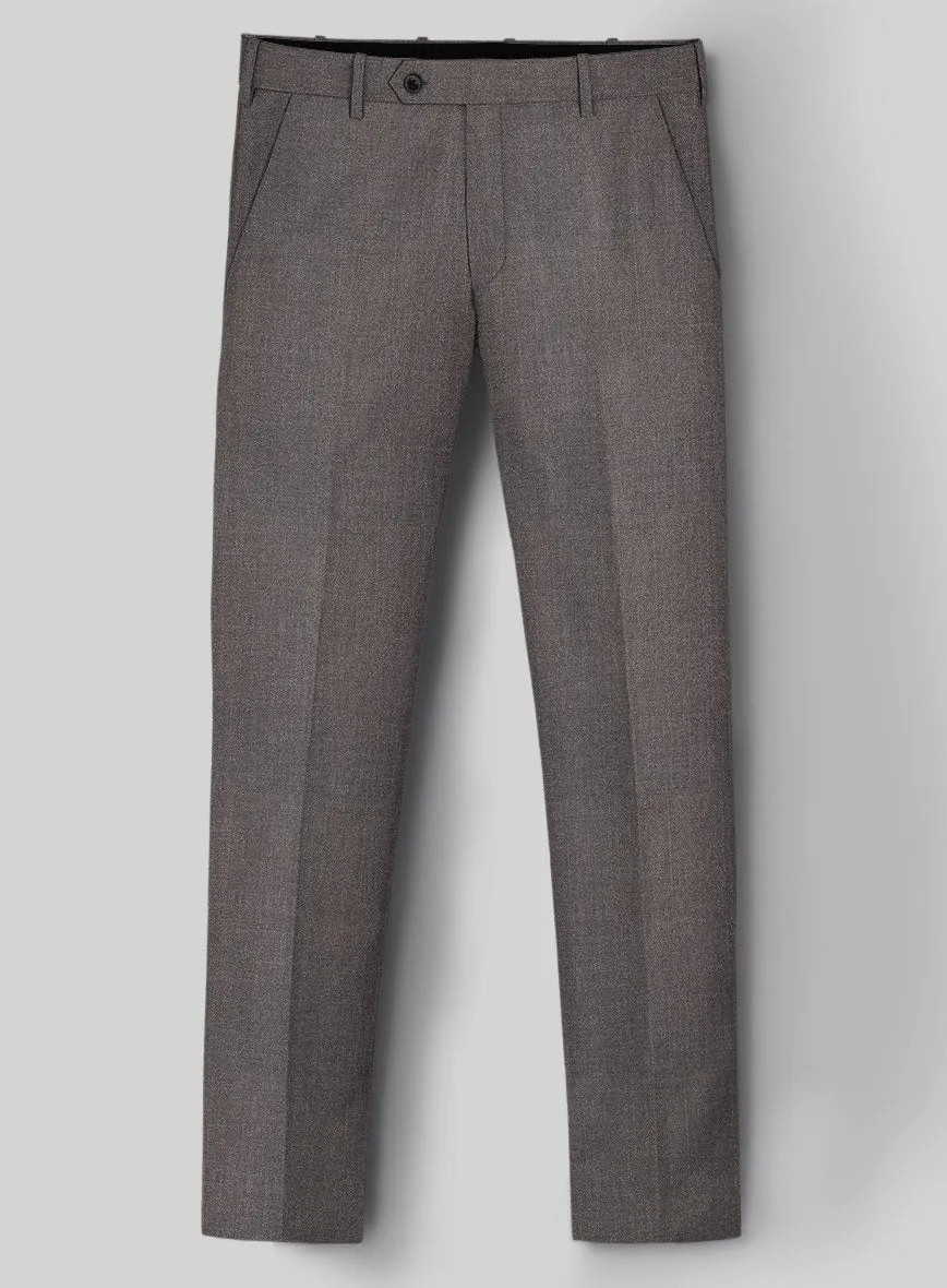 Caccioppoli Sun Dream Brown Wool Silk Suit