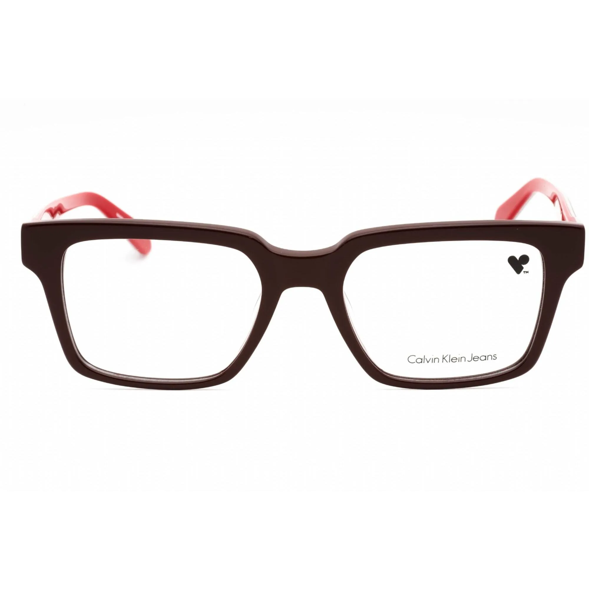 Calvin Klein Jeans Men's Eyeglasses - Burgundy Full Rim Acetate Frame | CKJ22647 603