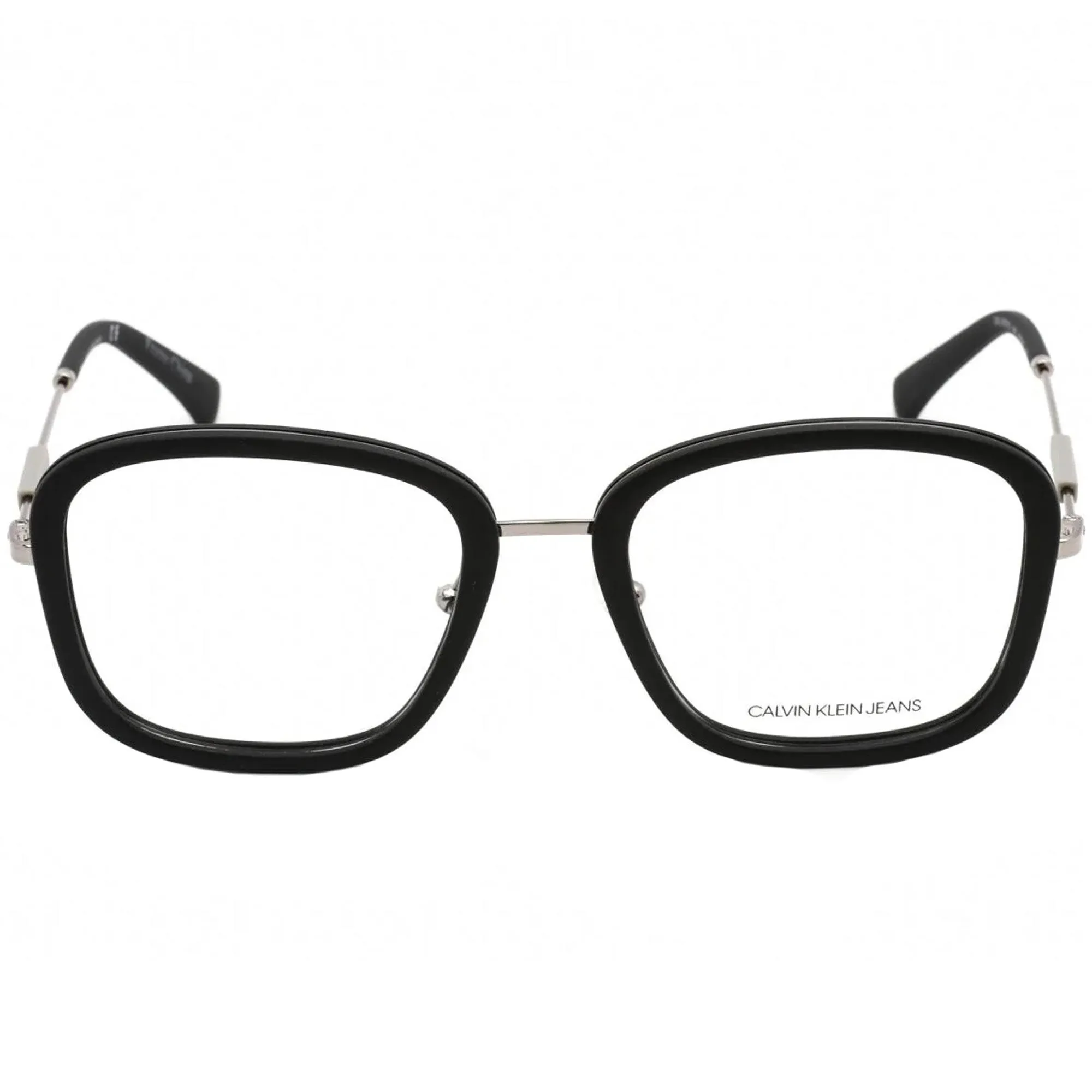 Calvin Klein Jeans Men's Eyeglasses - Matte Black Nylon Square Frame | CKJ19710 001