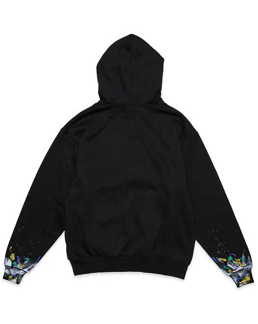 CHENILLE PATCH & HAND PAINT HOODIE