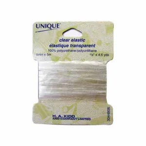 Clear Elastic - 6mm x 5m