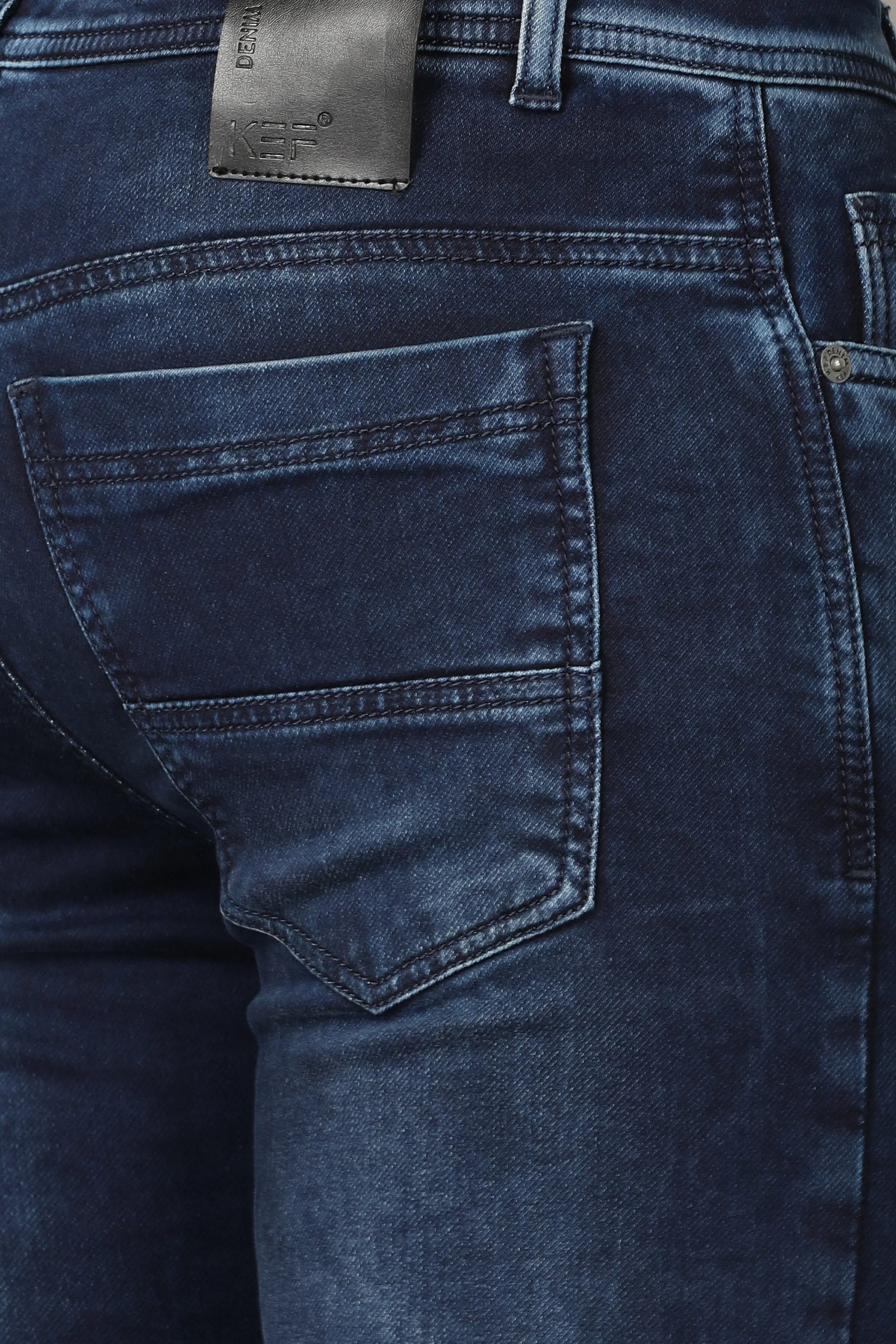 Dark Blue with Light Fade Jeans