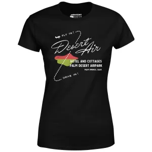 Desert Air Hotel & Cottages - Vintage Palm Springs, CA - Women's T-Shirt