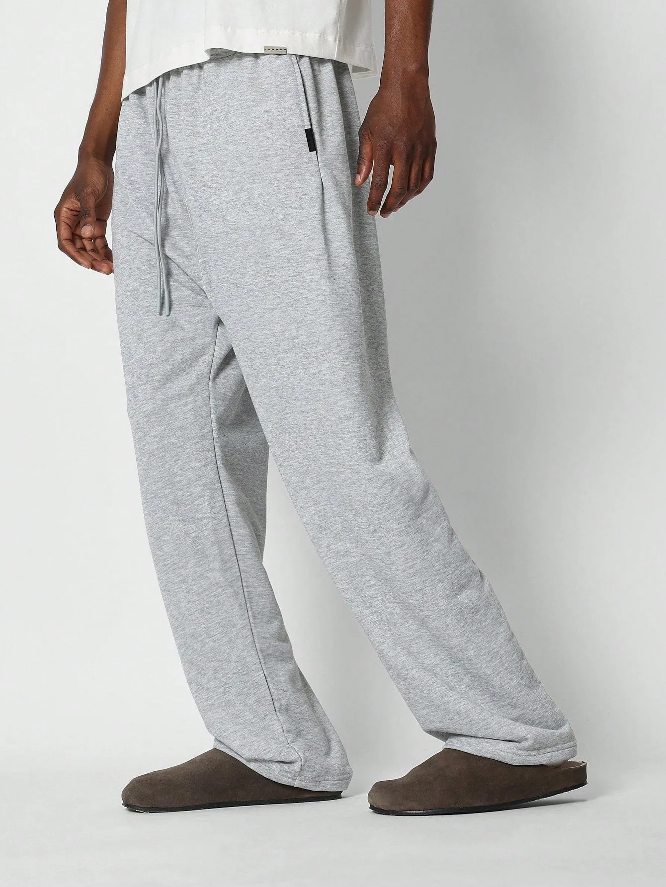 Drop Crotch Loop Back Essential Jogger