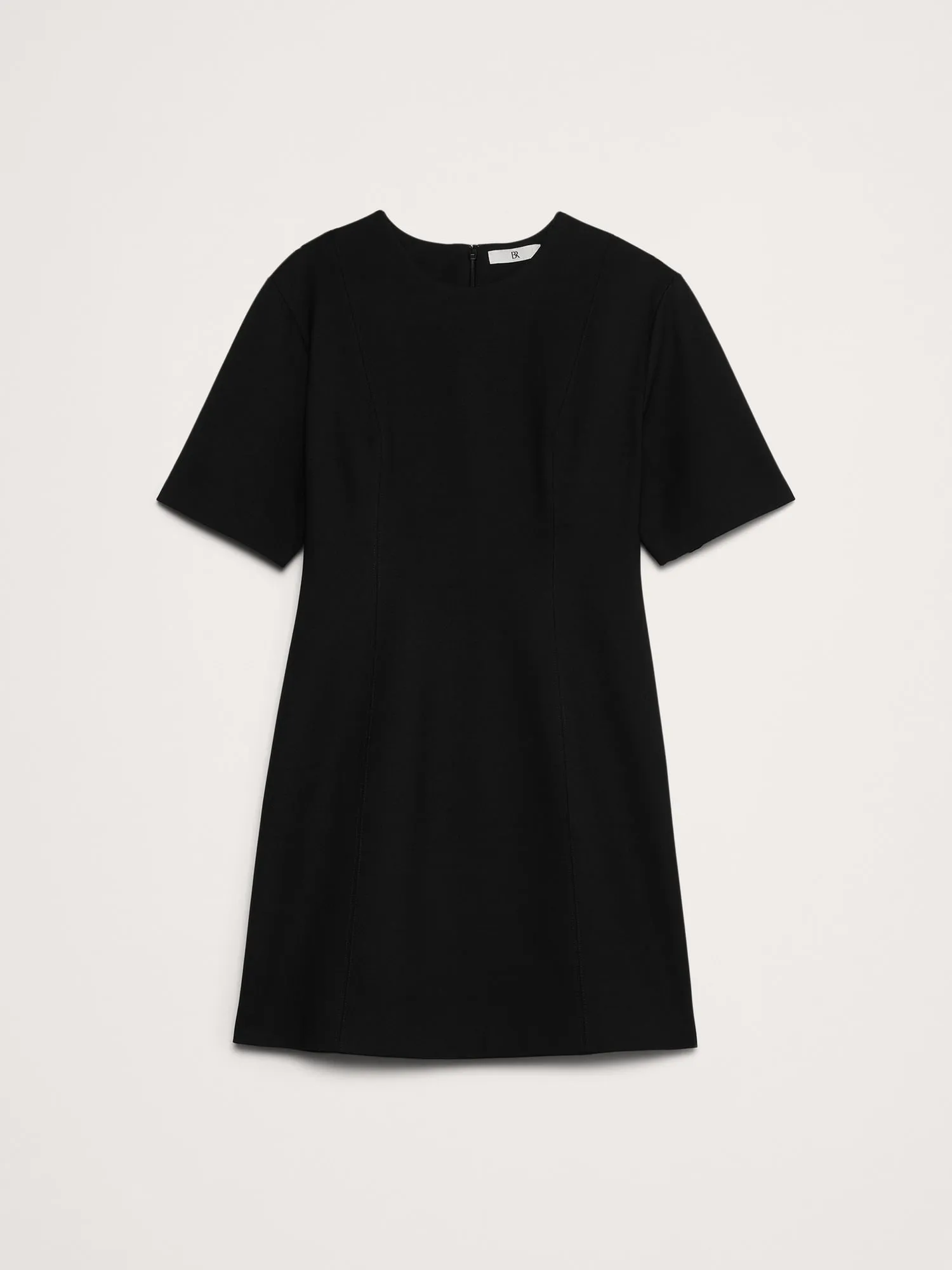 Everywhere Ponte Seamed Mini Dress