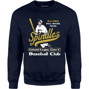 Fall River Spindles - Massachusetts - Vintage Defunct Baseball Teams - Unisex Sweatshirt