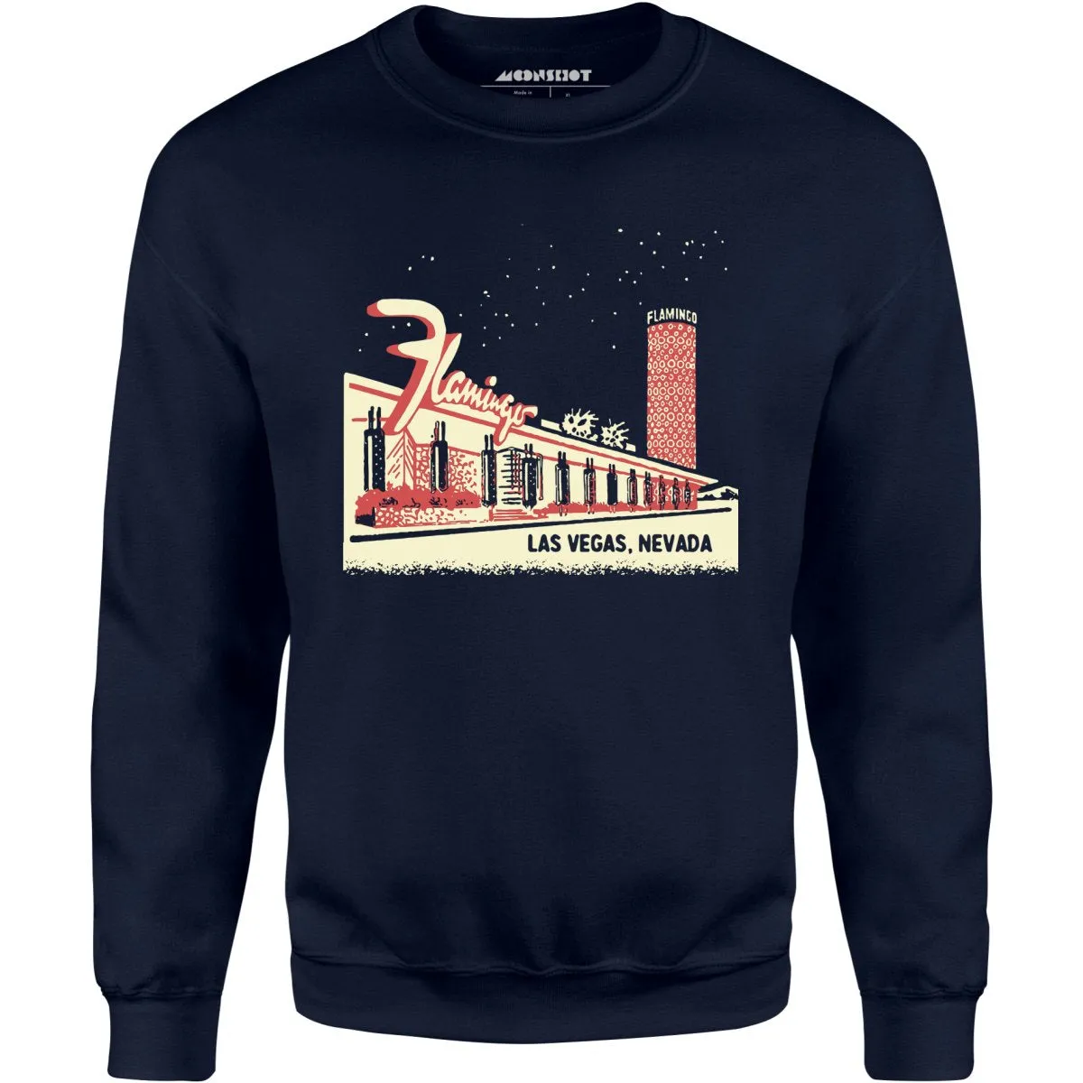 Flamingo Hotel Retro Vintage Las Vegas - Unisex Sweatshirt