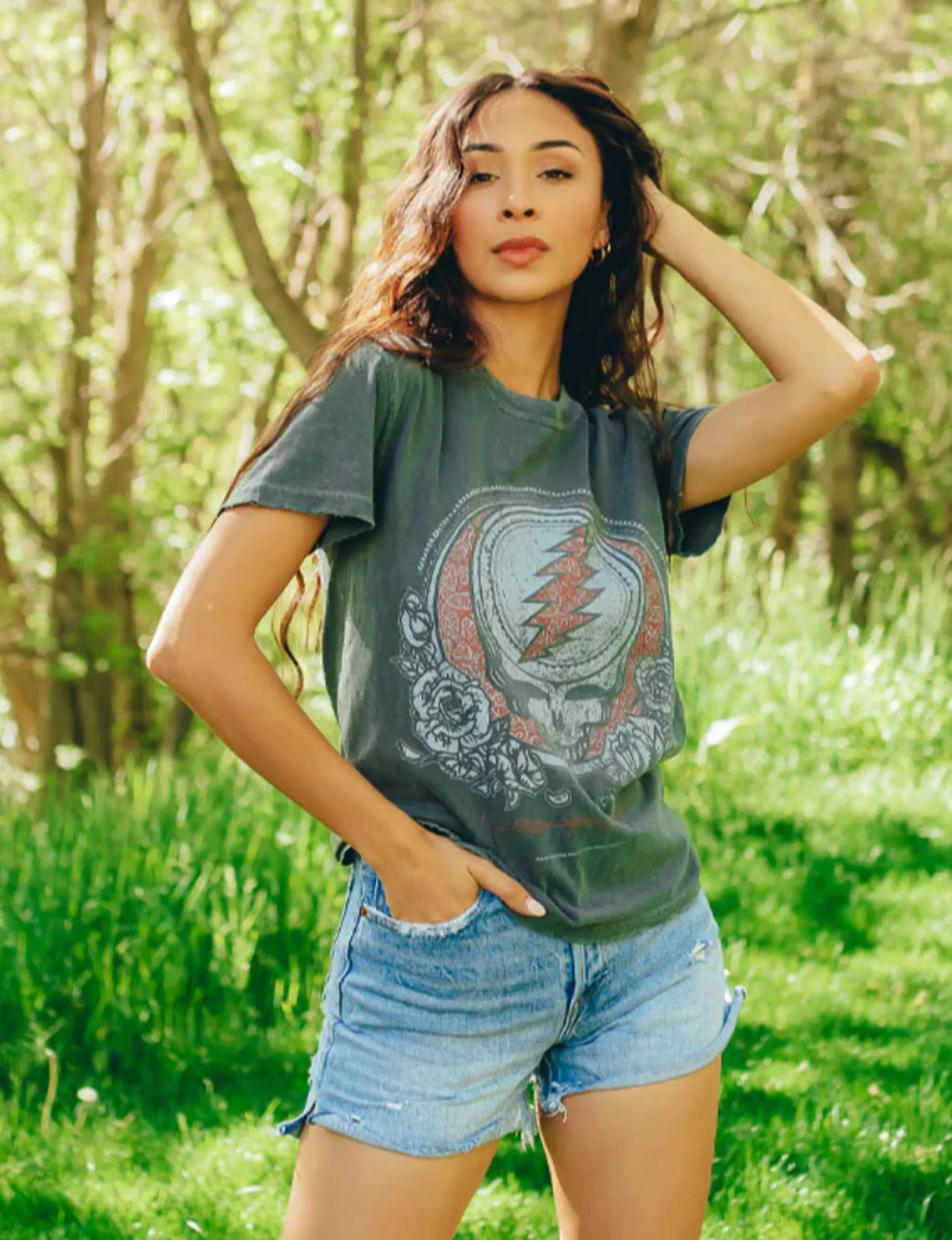 Grateful Dead Sunkissed Classic Tee, Black