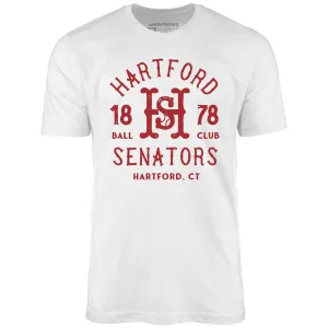 Hartford Senators - Connecticut - Vintage Defunct Baseball Teams - Unisex T-Shirt