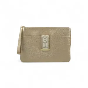 JRD Champagne Gold Karla Pouch