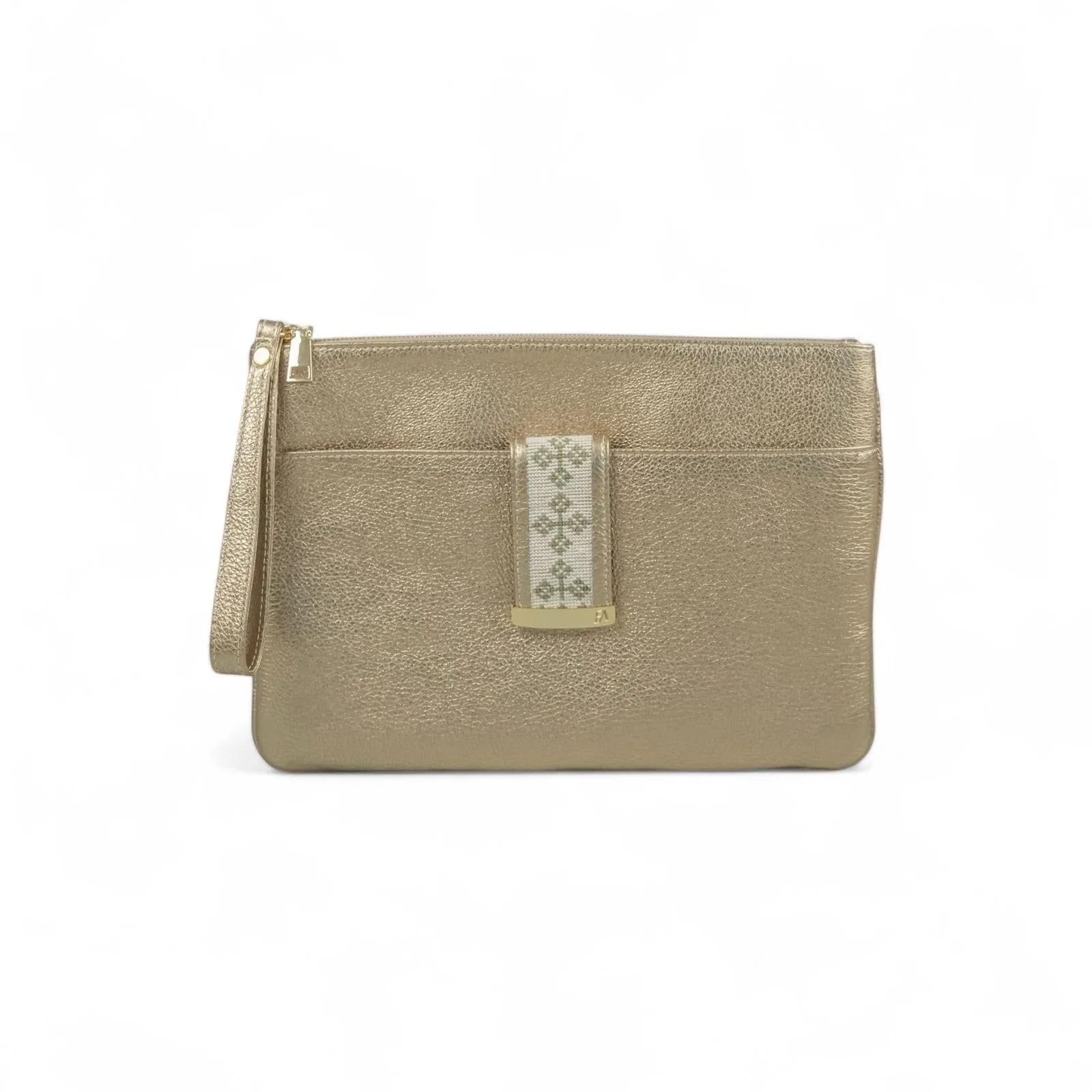 JRD Champagne Gold Karla Pouch