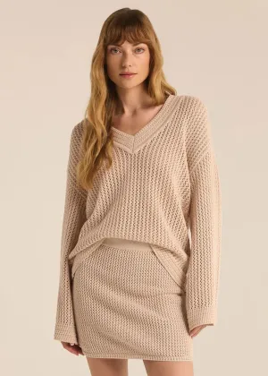 Kiami Crochet Sweater - Natural