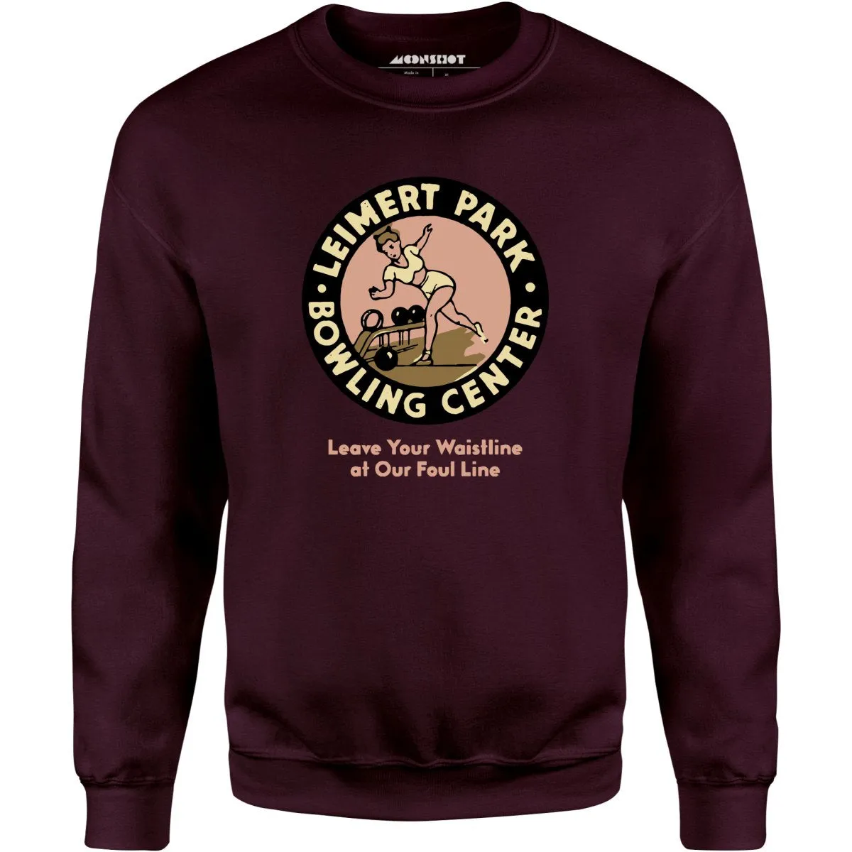 Leimert Park Bowling Center - Los Angeles, CA - Vintage Bowling Alley - Unisex Sweatshirt