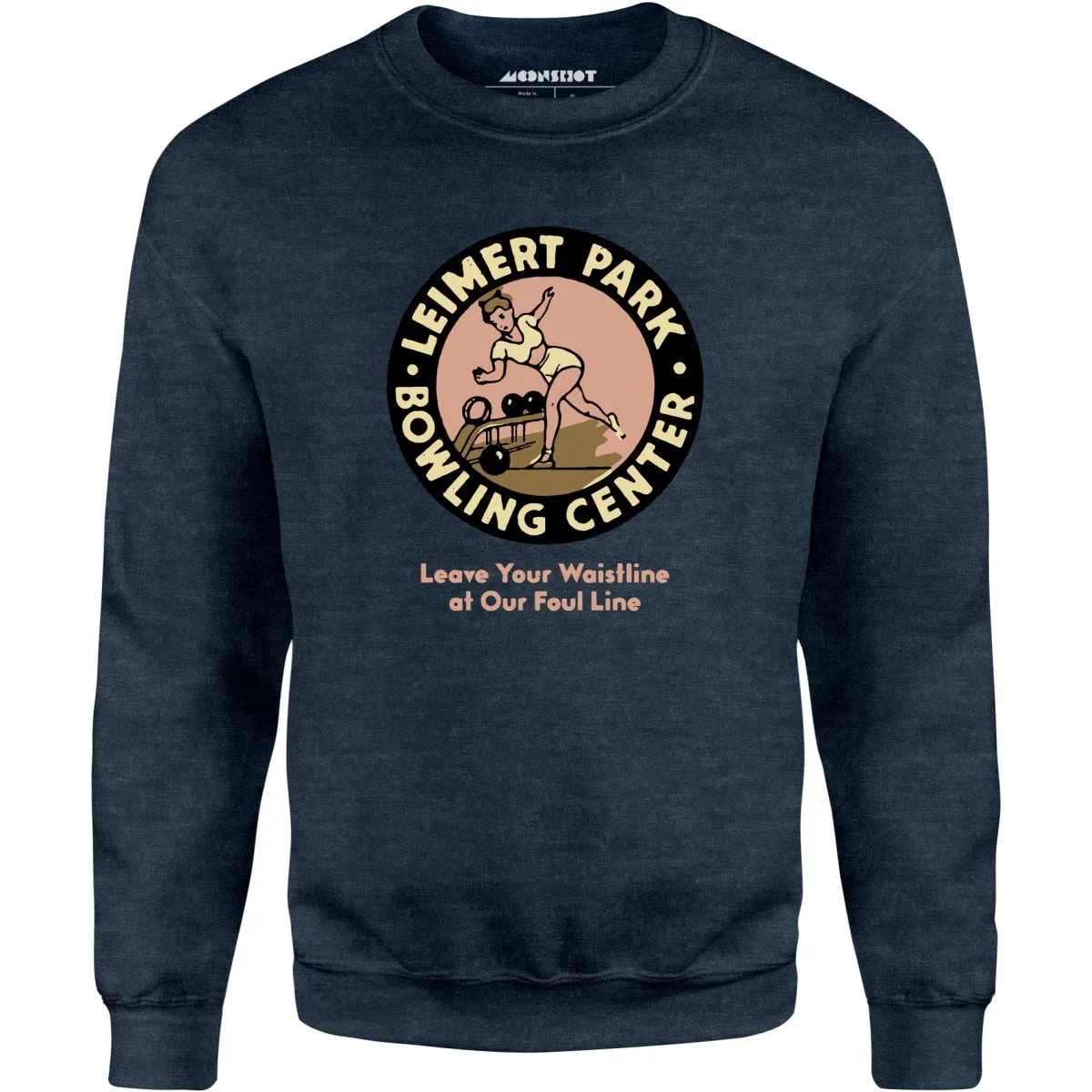 Leimert Park Bowling Center - Los Angeles, CA - Vintage Bowling Alley - Unisex Sweatshirt