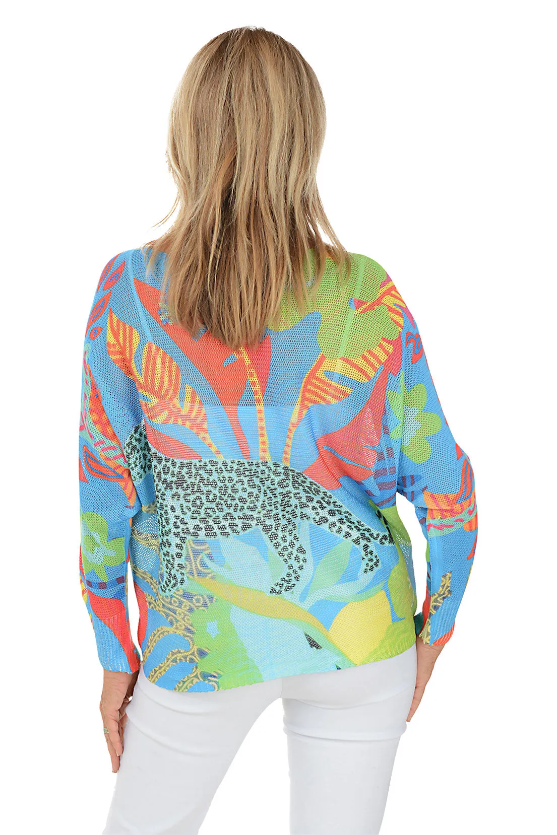 Leopard Safari Lightweight Sweater