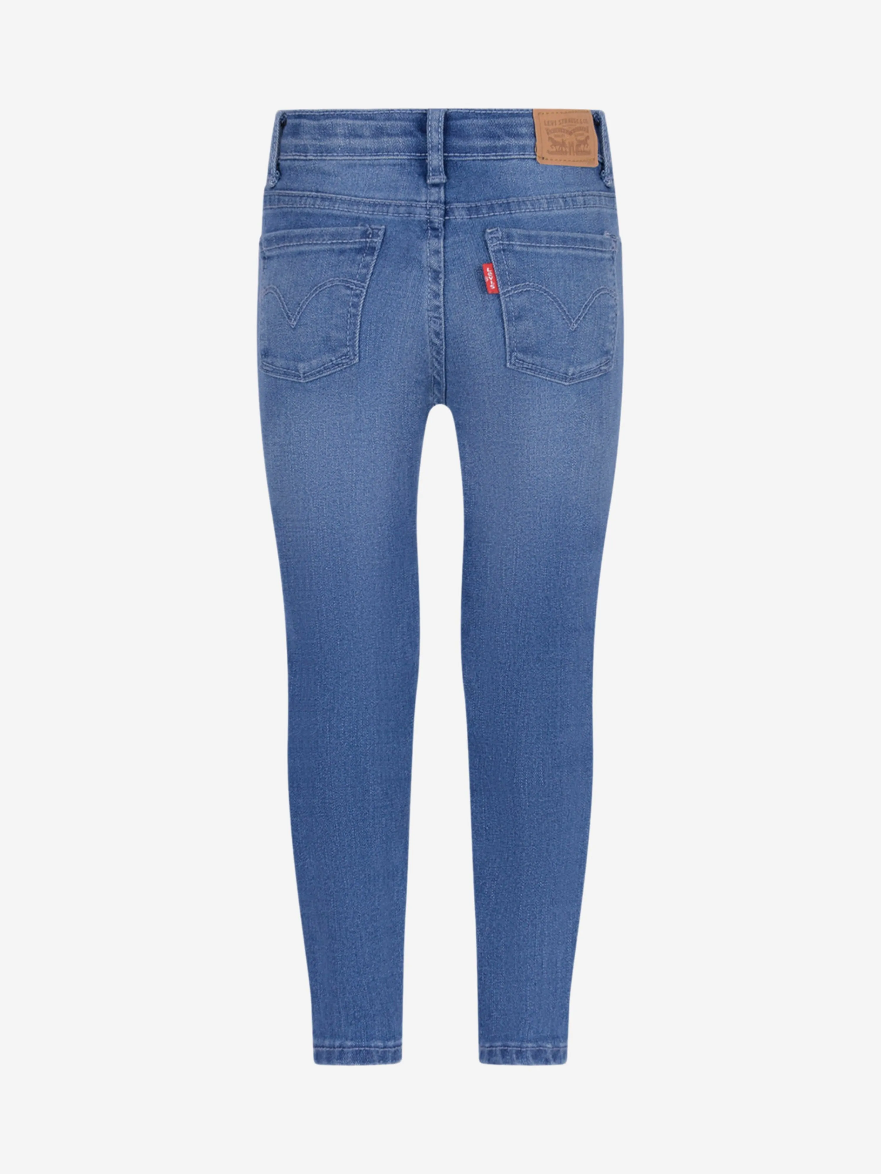 Levi's Wear Girls 711 Skinny Jeans in Blue