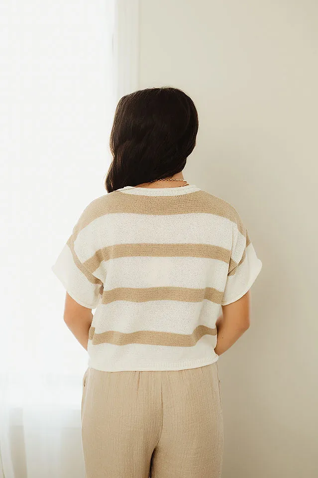 Lightweight Stripe Top