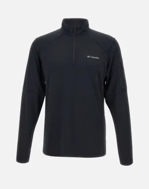 Men's Black Technical Fabric Sweatshirt