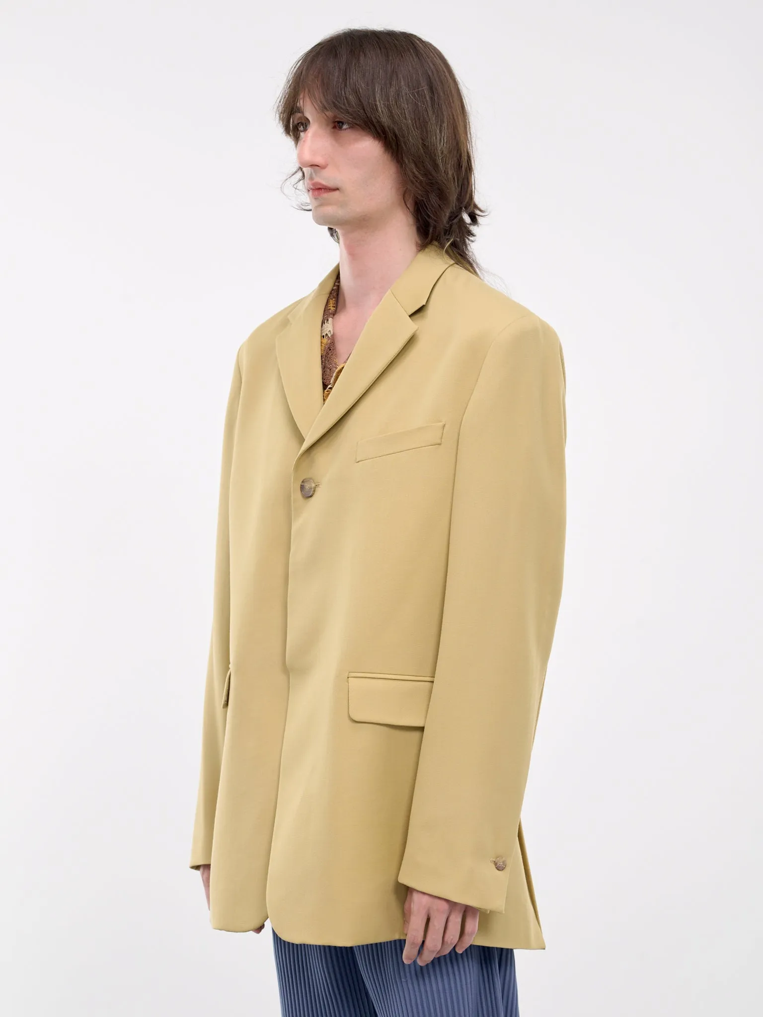 Mika Relaxed Blazer (MIKA-M21W319-LIGHT-OLIVE)