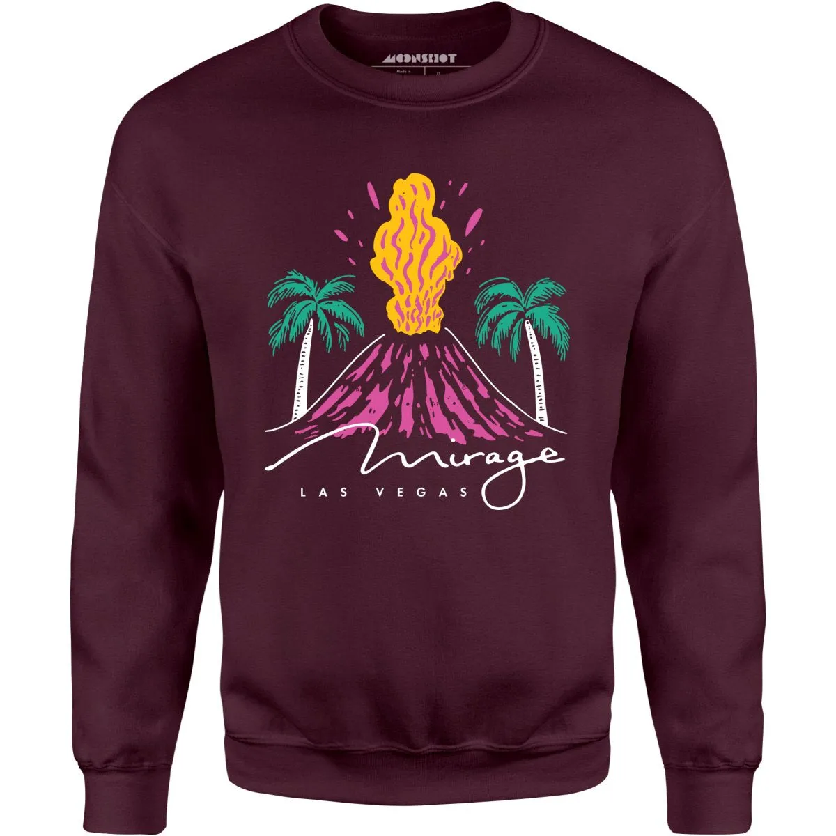 Mirage Volcano - Vintage Las Vegas - Unisex Sweatshirt