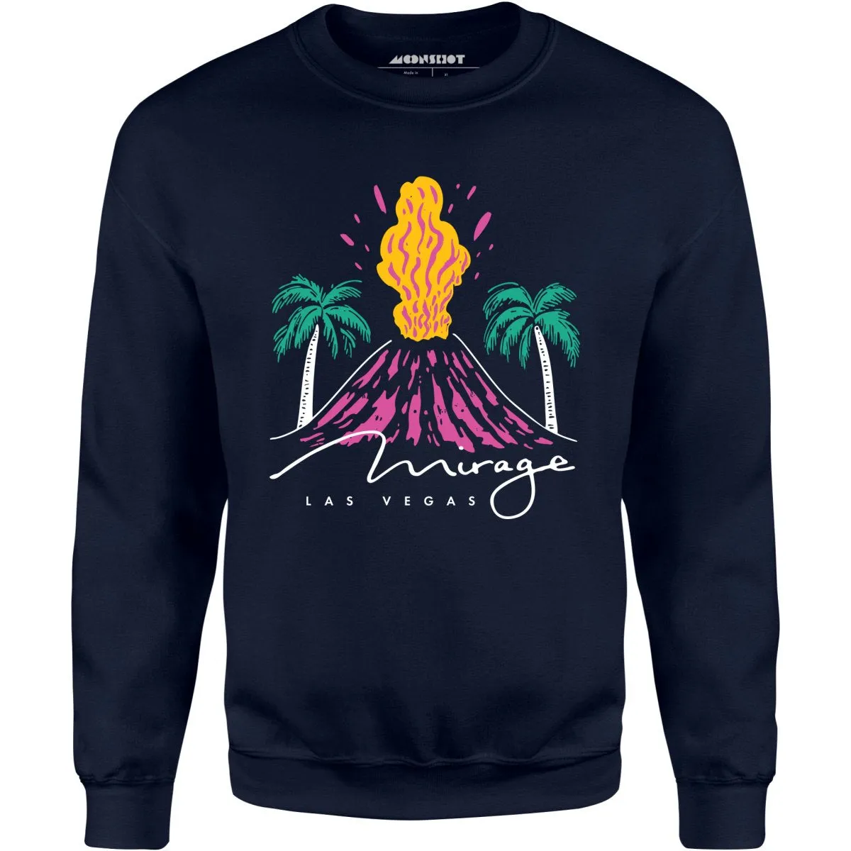 Mirage Volcano - Vintage Las Vegas - Unisex Sweatshirt