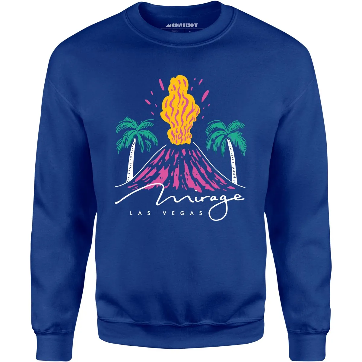 Mirage Volcano - Vintage Las Vegas - Unisex Sweatshirt