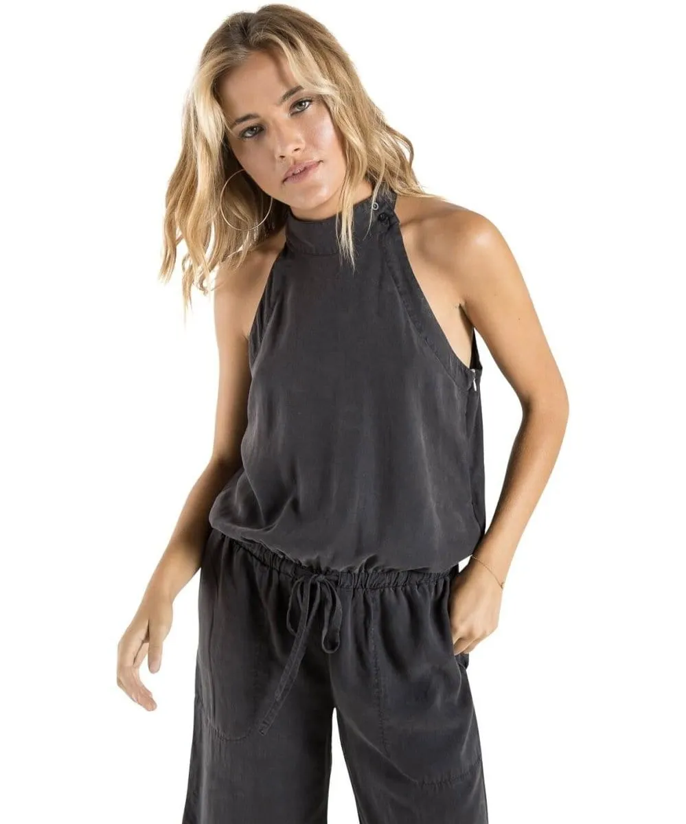 Mock Neck Jumpsuit