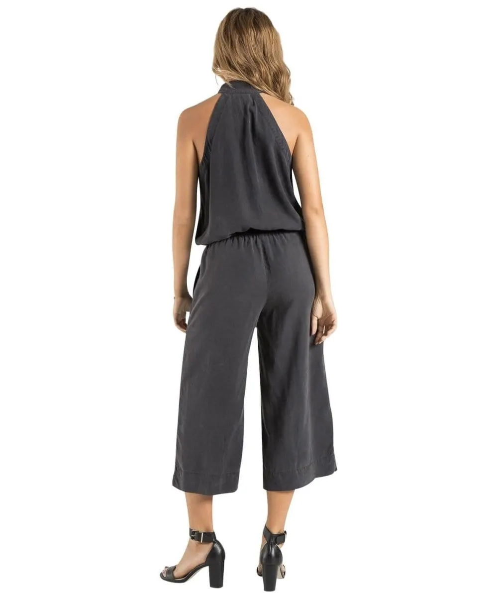 Mock Neck Jumpsuit