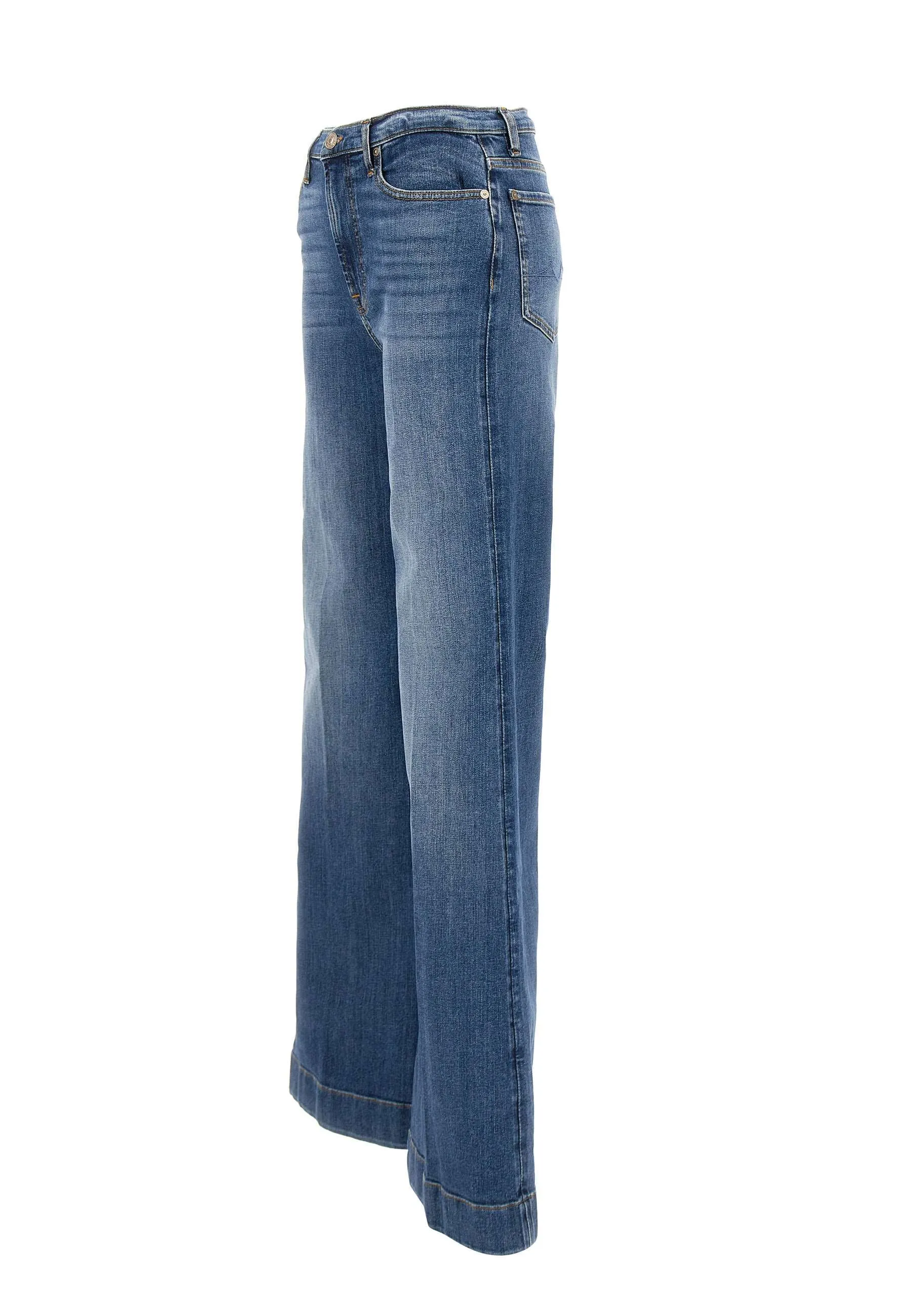 Modern Dojo High Waist Flared Jeans