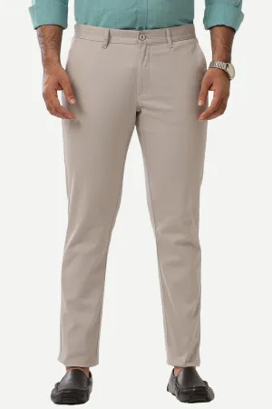 Monaco - Light Grey Trouser For Men | Ariser