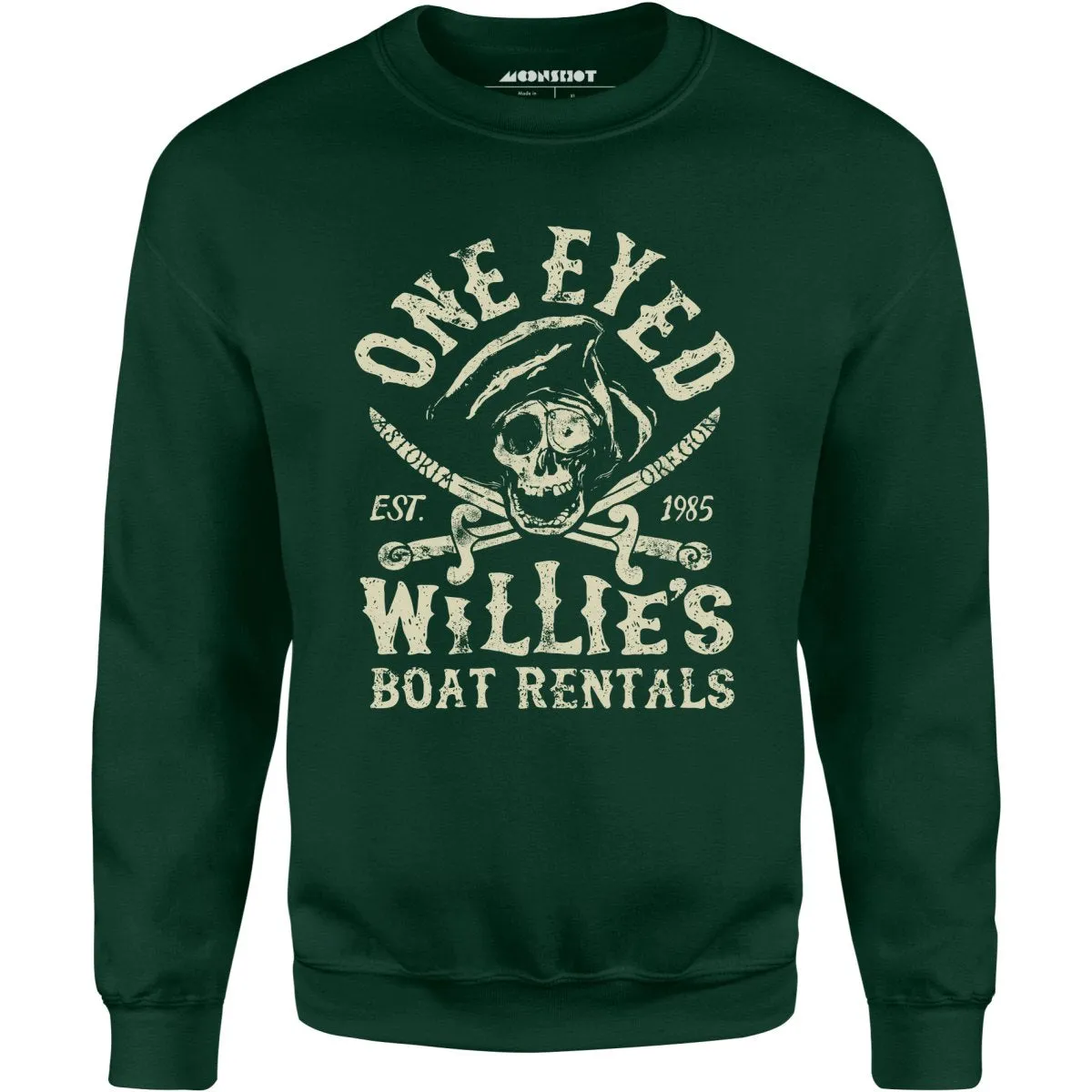 One Eyed Willie's Boat Rentals - Unisex Sweatshirt