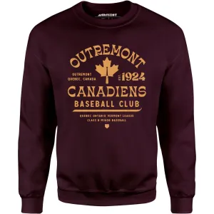 Outremont Canadiens - Canada - Vintage Defunct Baseball Teams - Unisex Sweatshirt