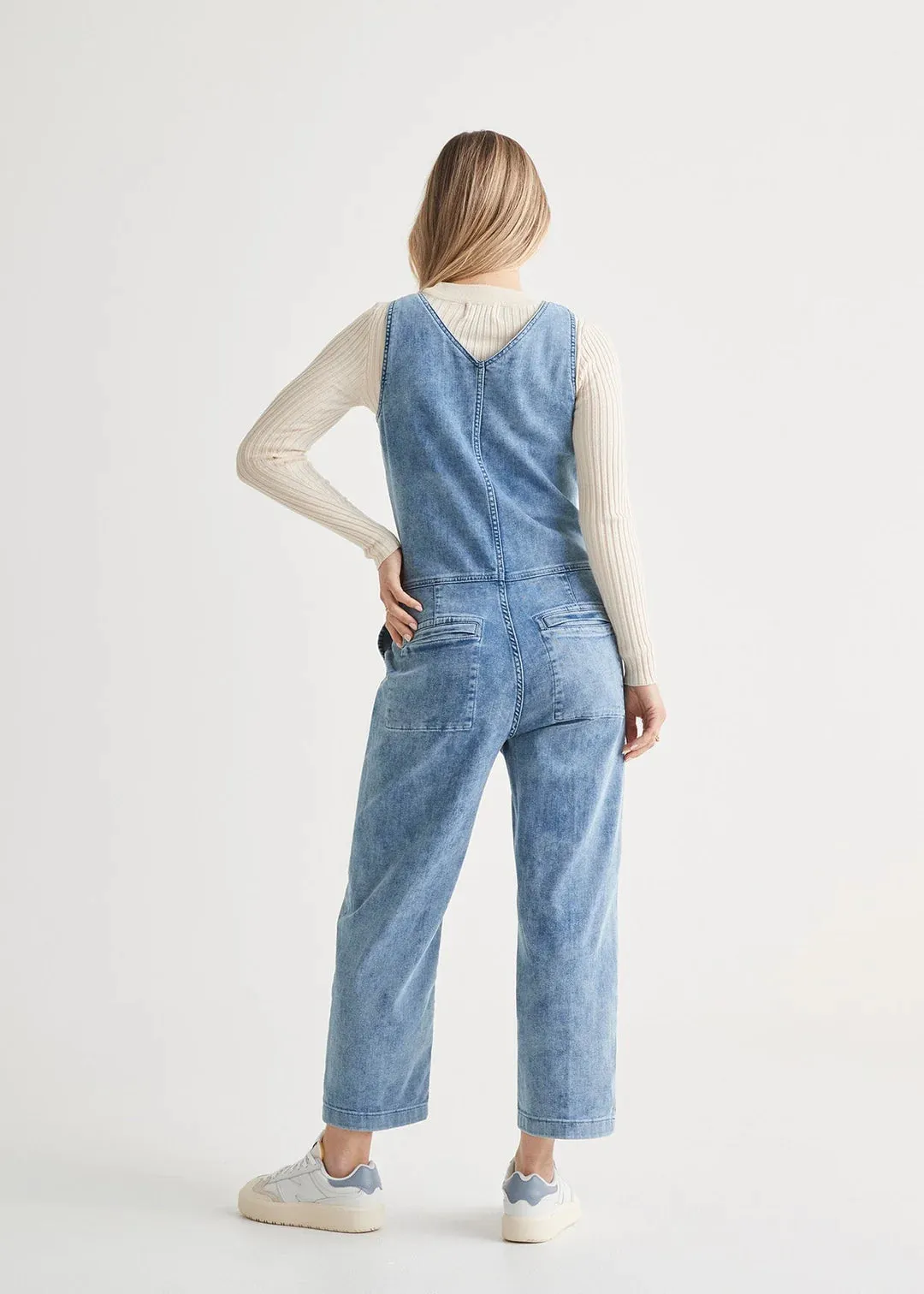 Performance Denim Jumpsuit