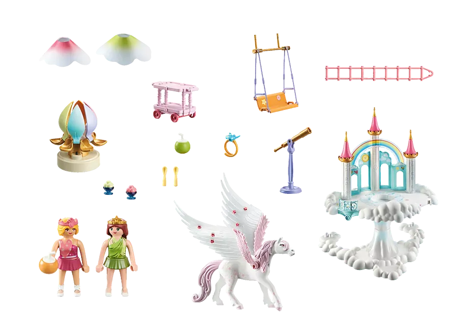 Playmobil Princess Magic: Rainbow Castle in the Clouds 71359