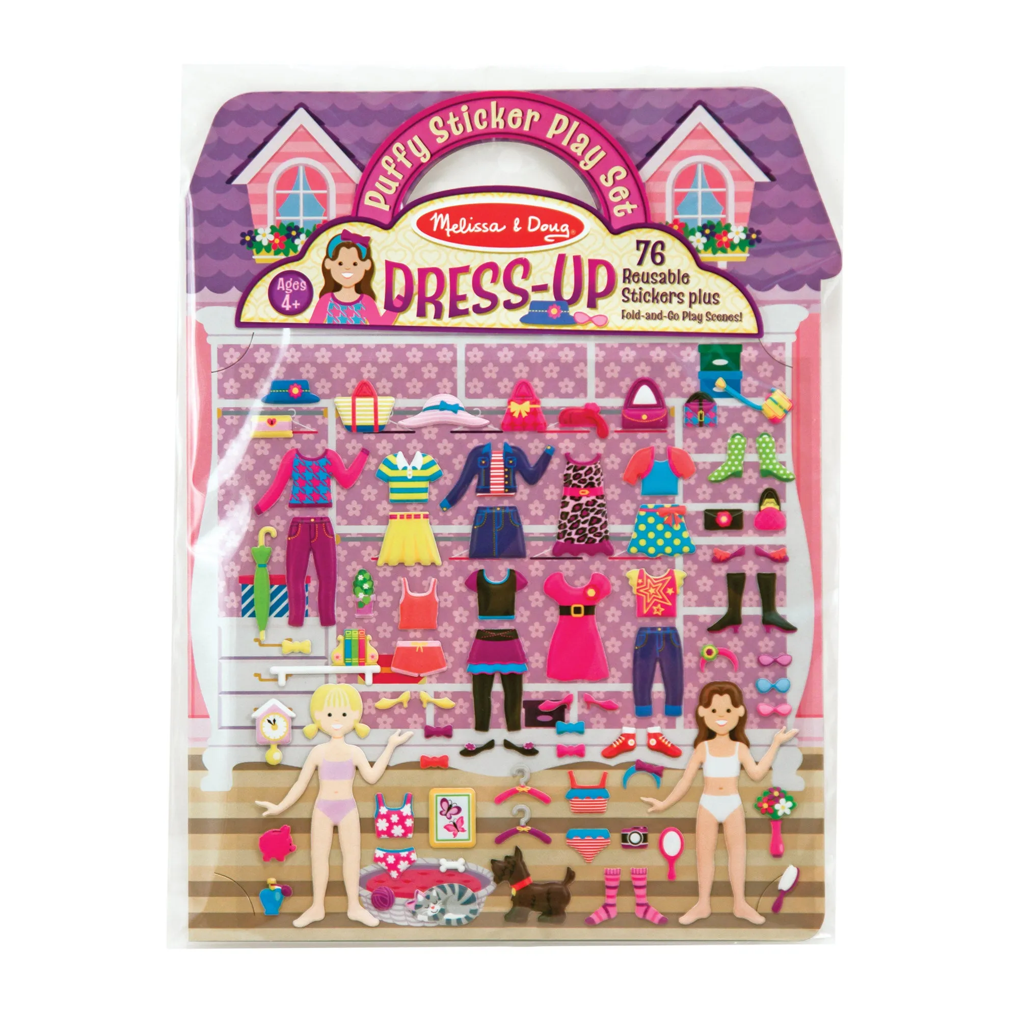 Puffy Sticker Activity Book - Dress-Up