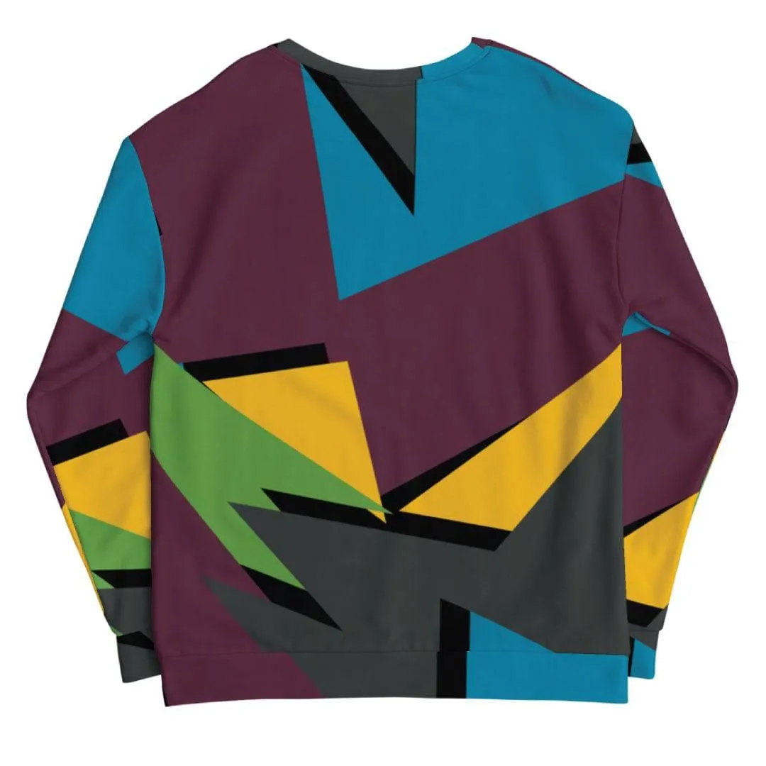 Retro 6 Bordeaux Crewneck