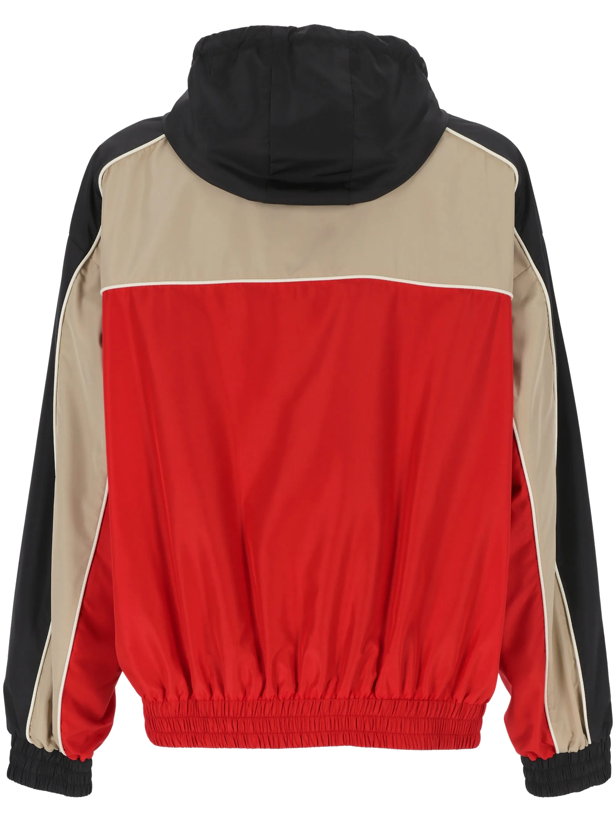 Rose, Red and Beige Technical Jersey Jacket