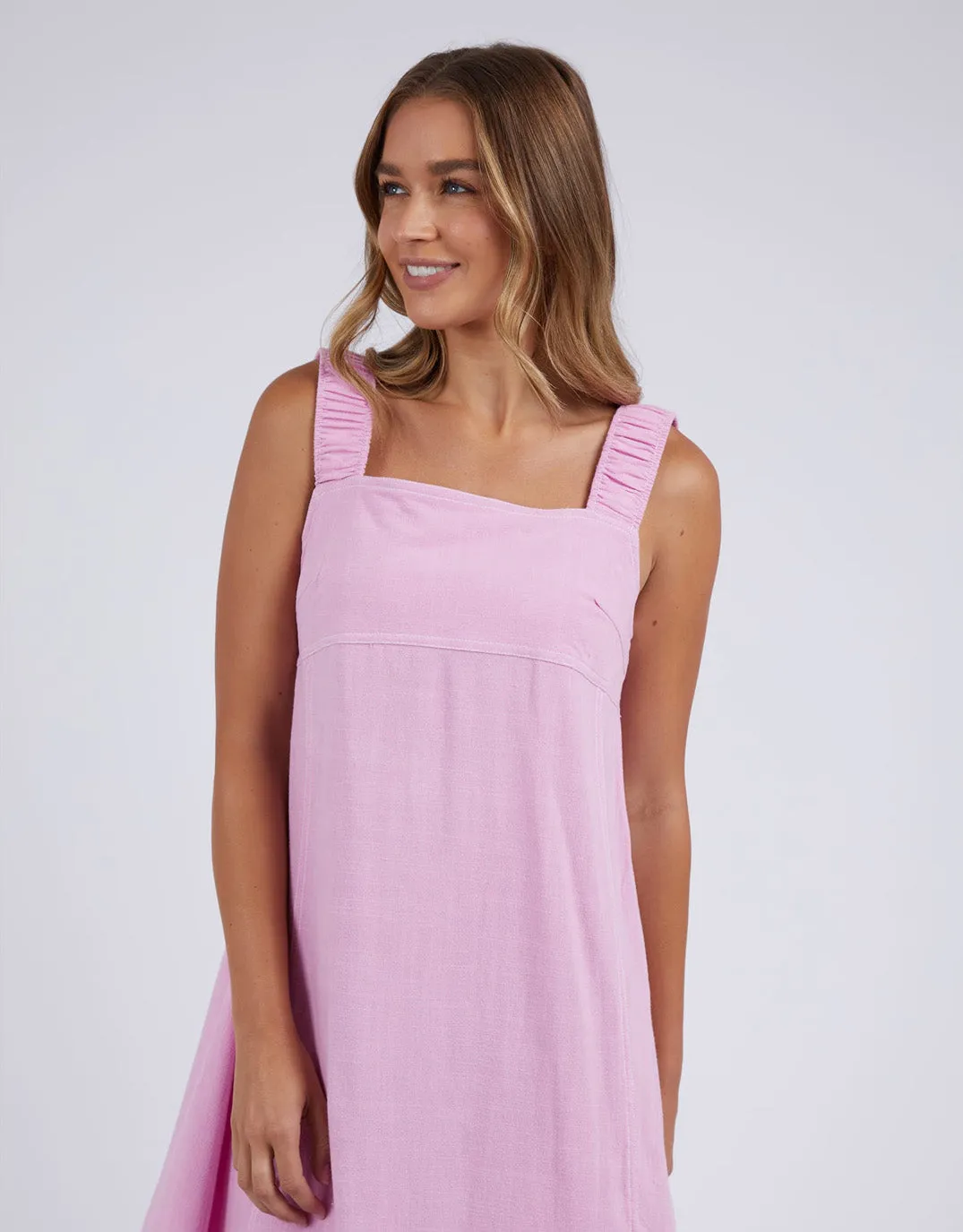 Sage Midi Dress - Pastel Lavender